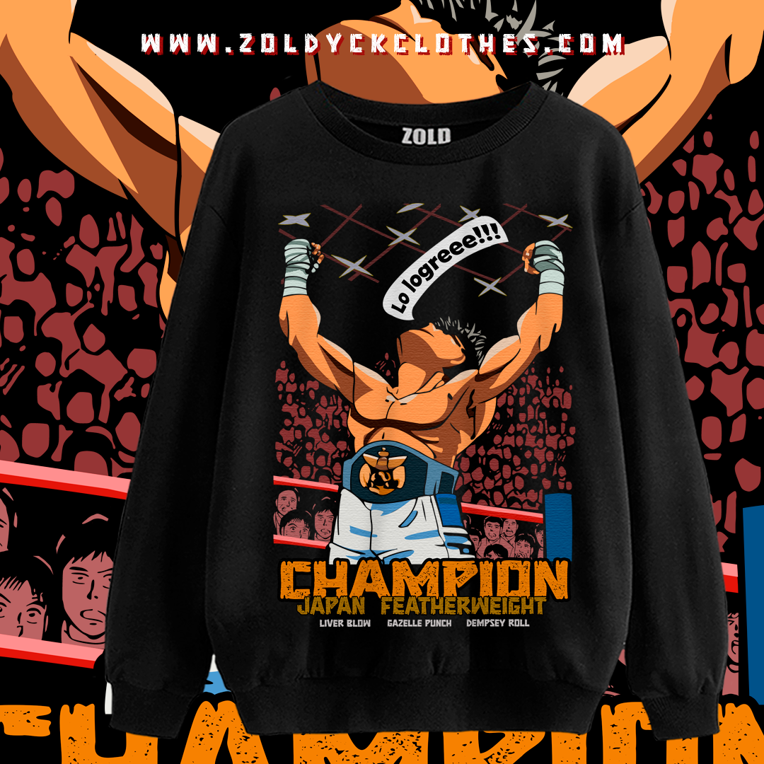 👕🧥 Ippo Makunouchi campeon peso pluma (Hajime no ippo)