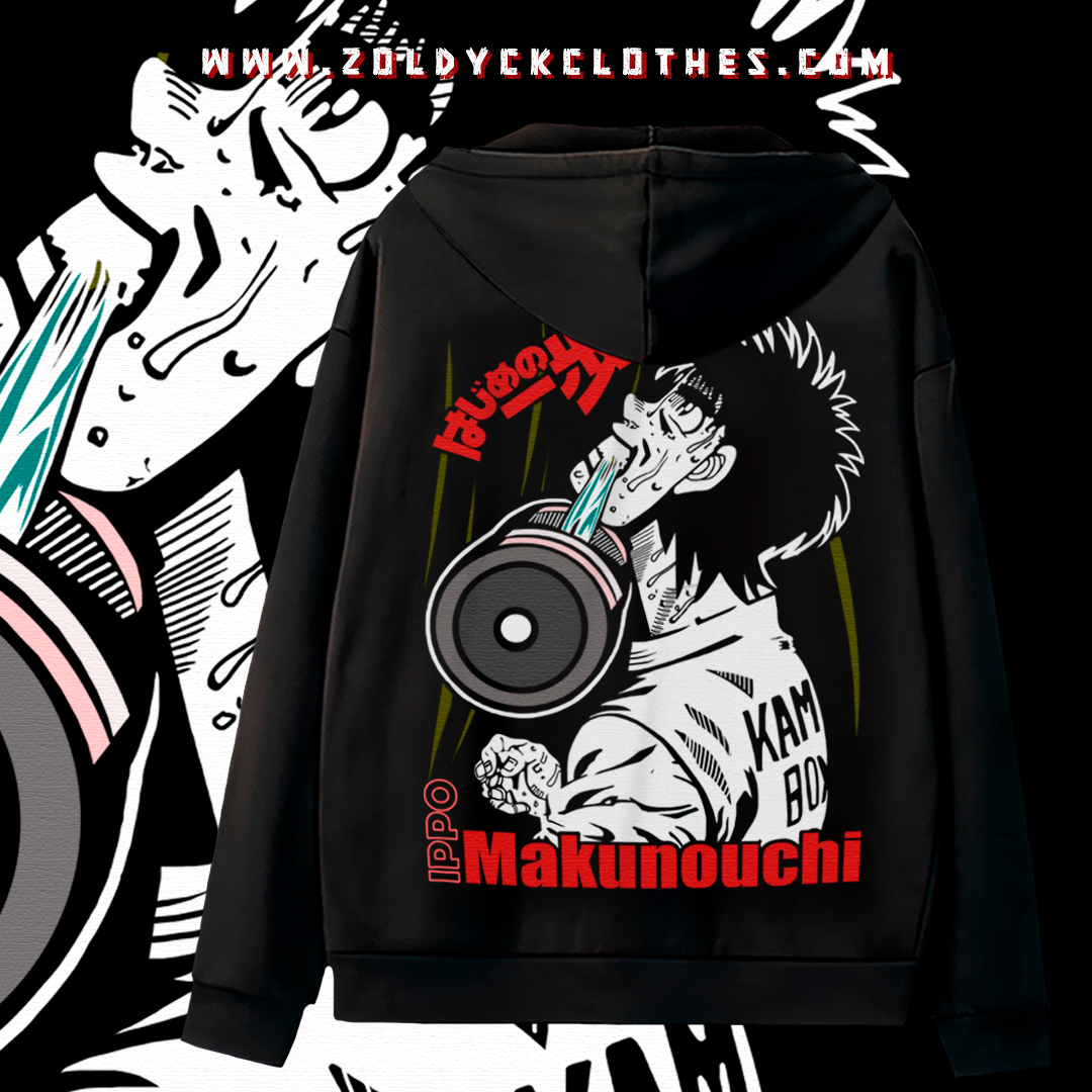 👕🧥 Ippo Makunouchi con pesas (Hajime no ippo)